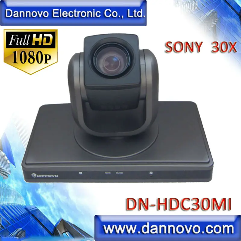 DANNOVO HD-SDI Full HD 1080P 60 Video Conference Camera Sony 30x Optical Zoom,Support HD-SDI,DVI,HDMI,Ypbpr,SD AV Video Output