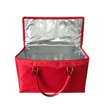 Утолщенная большая изолированная сумка водонепроницаемый контейнер для упаковки еды Dilvery Сумки Большая емкость сумка-холодильник высокое качество тепловой пакет для льда