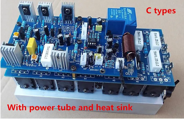 Последние 14 шт A1943 C5200 650 Вт моно hifi большая мощность Высокая точность домашняя температура профессиональная плата сценического усилителя