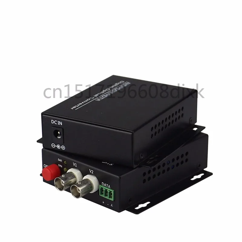 HD CVI AHD TVI 720P 960P 2CH волоконно-оптический BNC цифровой видеопреобразователь оптоволоконный передатчик и приемник