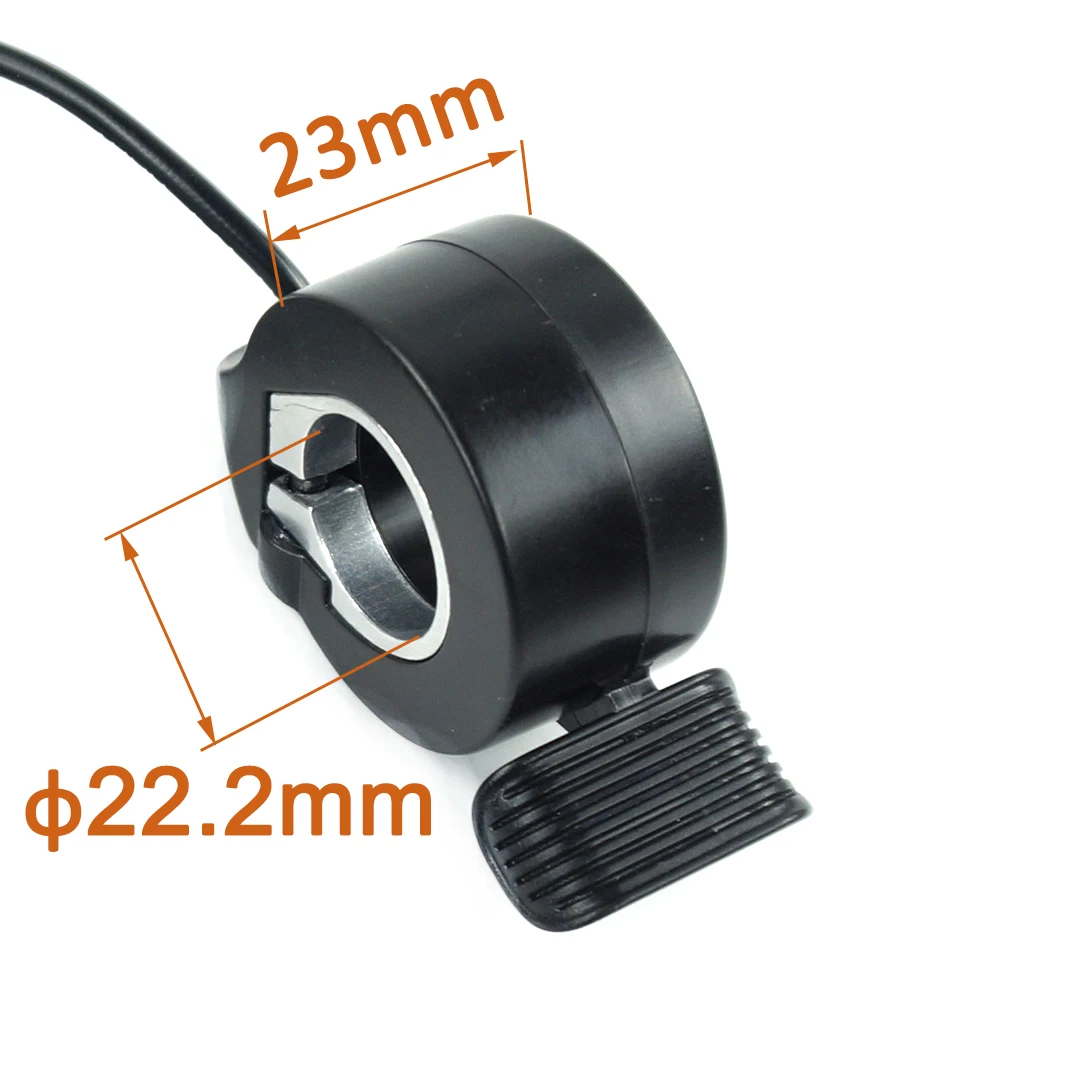 Sale Okfeet Ebike 24V 36V 48V 72V Thumb Throttle, Ebike Accelerator,  Electric Scooter Throttle Speed Throttle for E Bike Parts 1