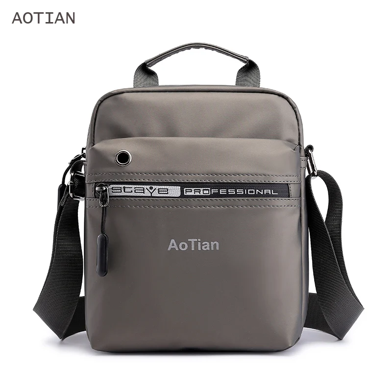 

AOTIAN Brand Man Messenger Bag Men Nylon waterproof Shoulder Bags for male Casual Business Crossbody Bag bolsas