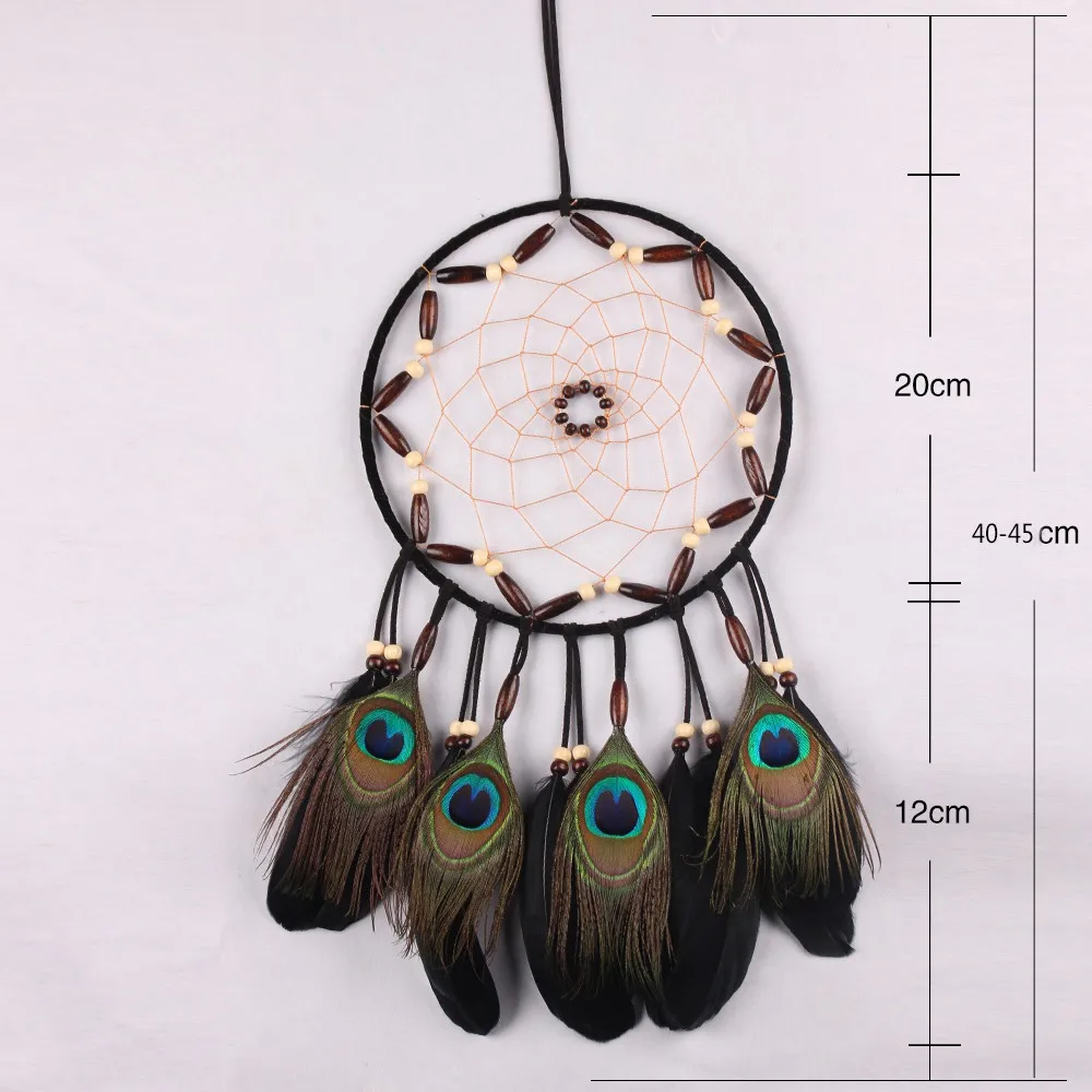 Дома висит Dream Catcher большой кружева Dream Catcher Wind Chime творческие украшения