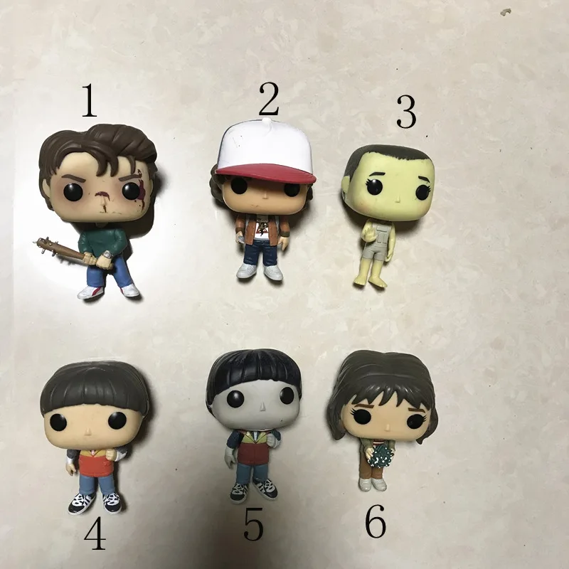 Эксклюзивный Funko POP TV: Stranger things Eleven Will Joyce Steve Action Figure Коллекционная модель игрушки