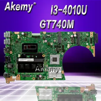

Akemy S551LB Laptop motherboard For Asus S551LB S551LN S551LD S551L Test original mainboard 4G RAM I3-4010 GT740M-2G
