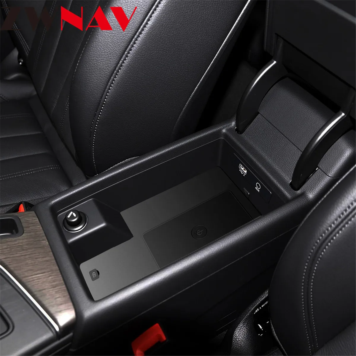 

QI car wireless charger For Audi A4 A4L A5 A6 A6L A7 Intelligent Infrared Fast Wireless Charging Car Phone Holder for iphone