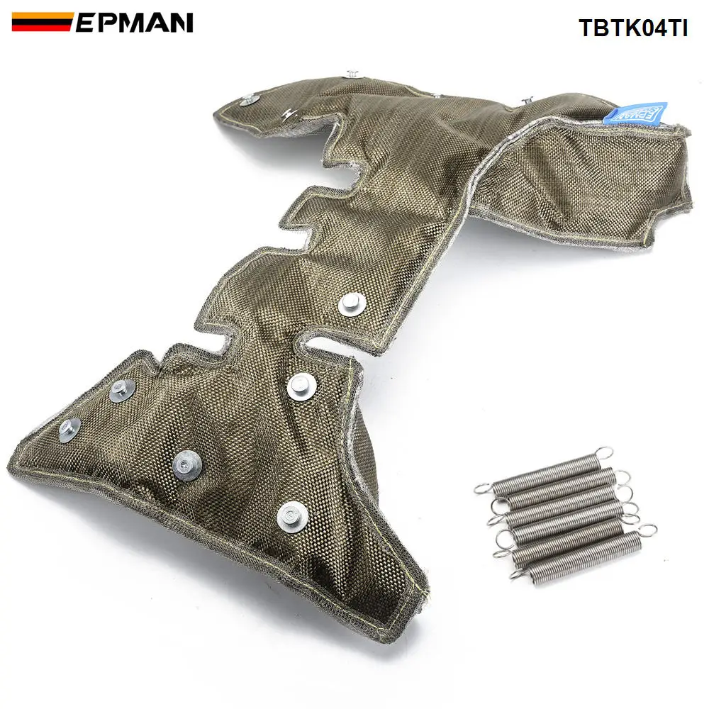 Titanium Turbo Heat Shield Turbo Blanket For Audi For VW K03 / K04 TURBO Turbo Charger TBTK04TI