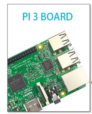 Raspberry Pi 3 Model B+ плюс радиатор 1 алюминий+ 2 Медь с логотипом охлаждающая подставка disipador радиатор для Raspberry Pi 3 B+/3