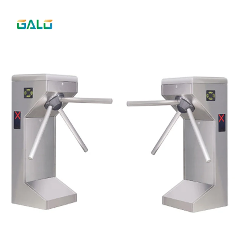 

304 stainless steel vertical Security access control tripod turnstile