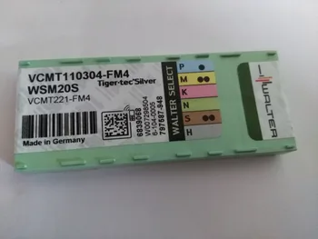 

WALTER 10PCS CARBIDE INSERT VCMT110304 FM4 WSM20S