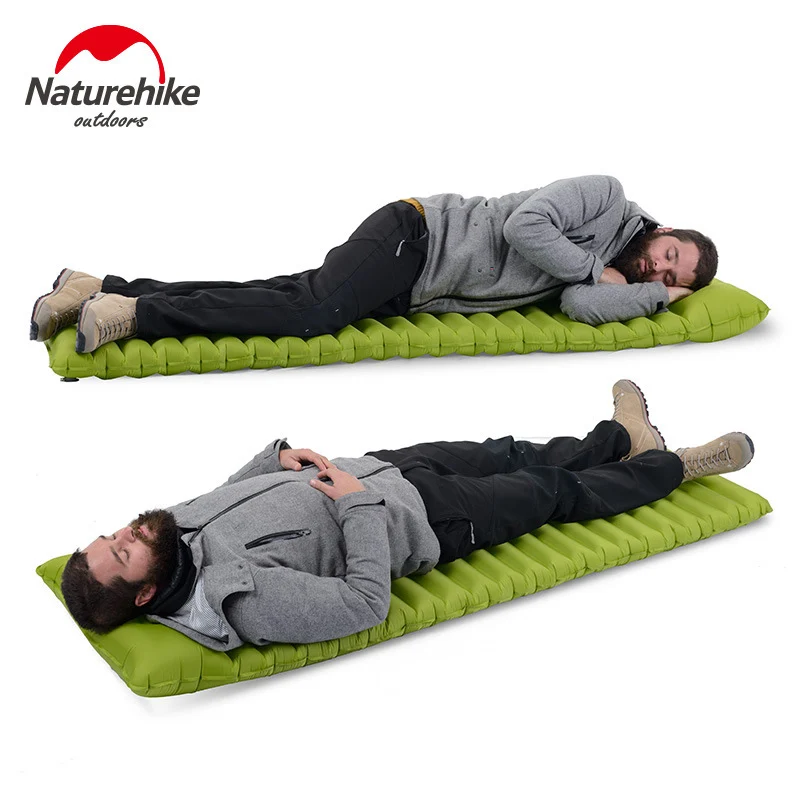 Special Product  NatureHike Brand Innovative Soft Sleeping Pad Fast Filling Air Bag Ultralight Inflatable Portable M