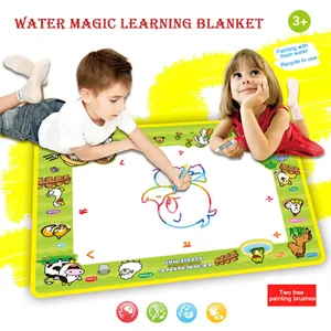 Горячие игрушки для рисования Happy Farm Magic Water Drawing Mat Board Painting and Writing Doodle с волшебной ручкой Нетоксичная доска для детей - изображение