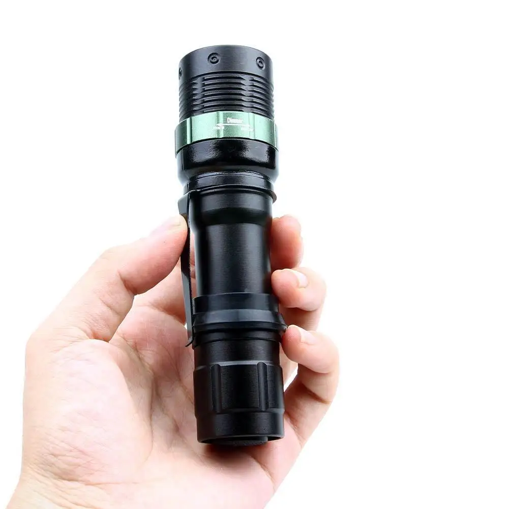 Powerful Led Flashlight Lantern Tactical Zoomable Waterproof Flashlight