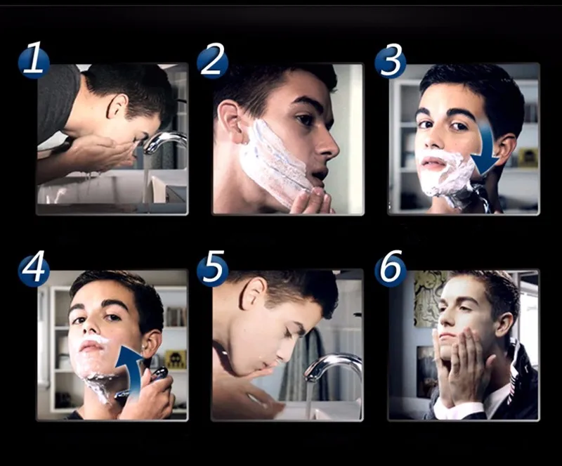 Lâminas de Barbear Máquina de Barbear para Gilettee Energia de Fusão 4 Pçs e lote 5 Camada Lâmina Bladesfor Barbeador Gillette Proglide 5 4 pçslote 5 Camada Lâmina Lâminas de