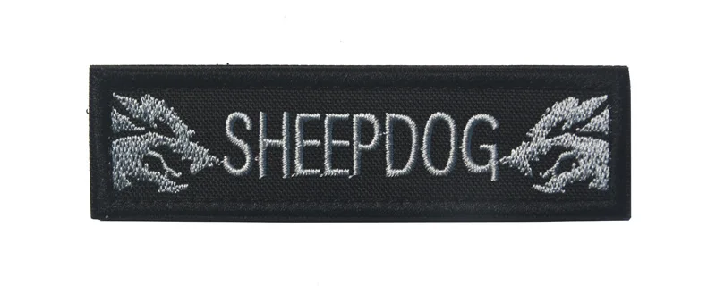 K9 собака овца собака коготь лапа США Флаг Вышивка Аппликации значки эмблема военная армия 8*5 см аксессуар обруч и петля тактический боевой дух - Цвет: NO.11