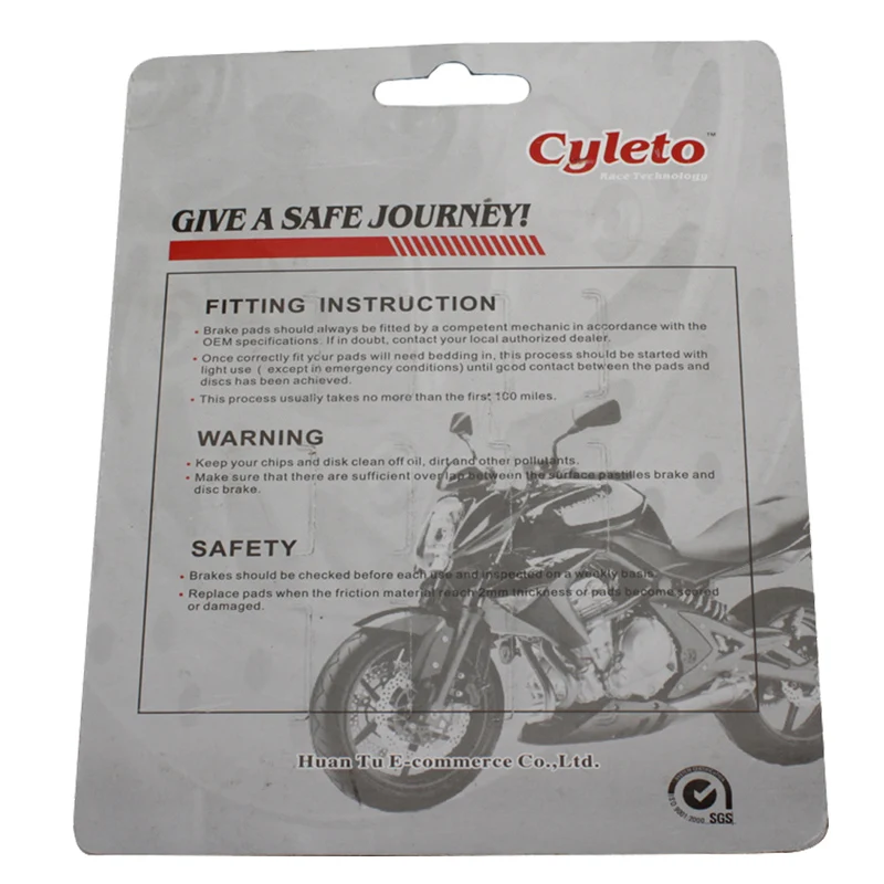 Передние левые тормозные колодки Cyleto для мотоцикла SUZUKI VL1500 Intruder 05 08 VL 1500 8 C90 10 VZ M90
