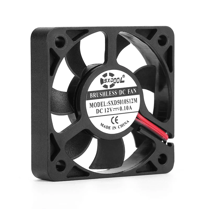 Новый 3D вентилятор SXDOOL SXD5010S12M 50 мм 50*50*10 тонкий 10 толщина 12 В постоянного тока 0 А 4500