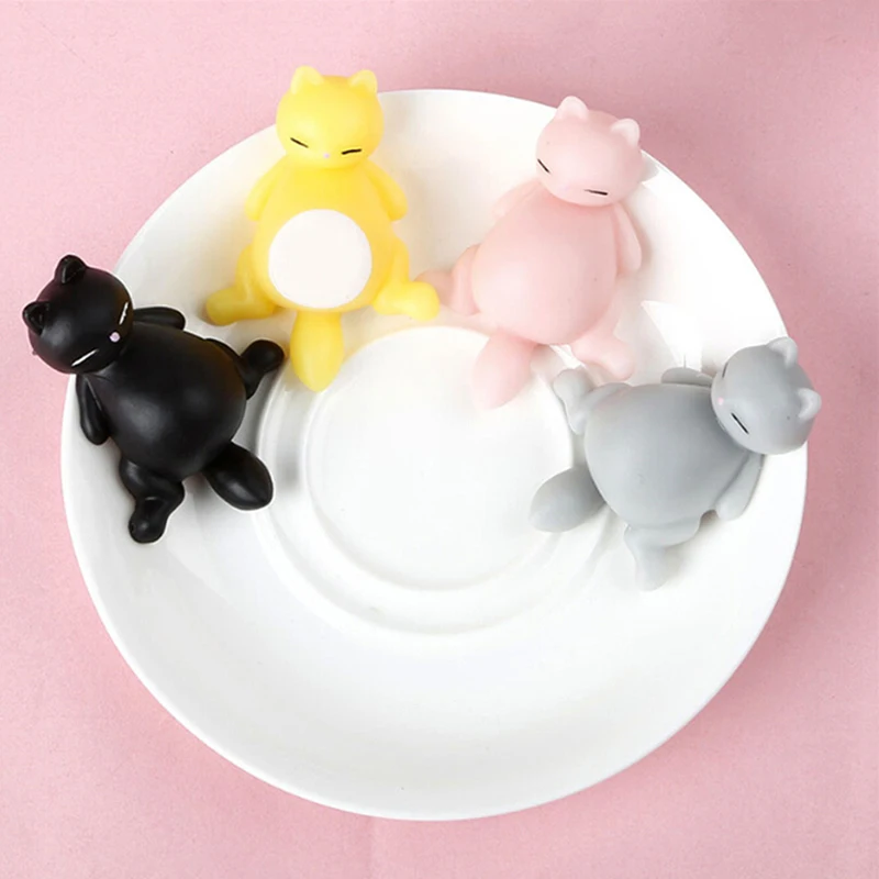 

1Pc Cute Squishy Cute Cat Antistress Ball Squeeze Mochi Rising Abreact Soft Sticky Stress Relief Funny Gift Toy