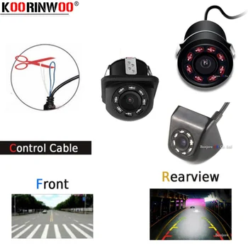 

Koorinwoo Multifunctional Switch Wire CCD Front Form/ Car Rear View Camera / Side Camera Mirror Video Car Reverse Parking Assist