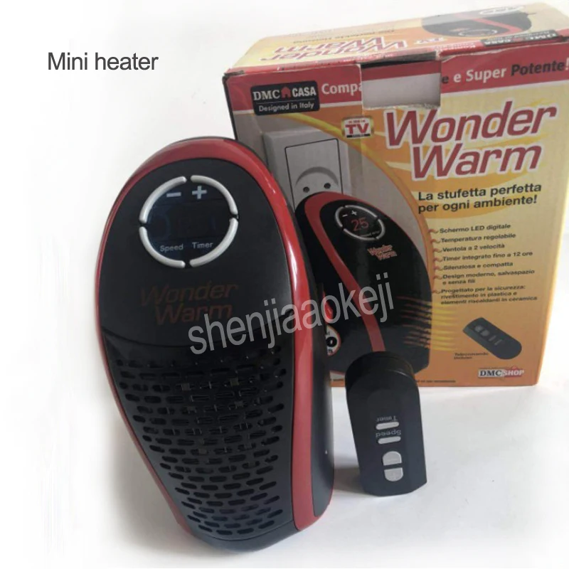 Office household electric heater Portable mini air heater socket type warmer Winter heating