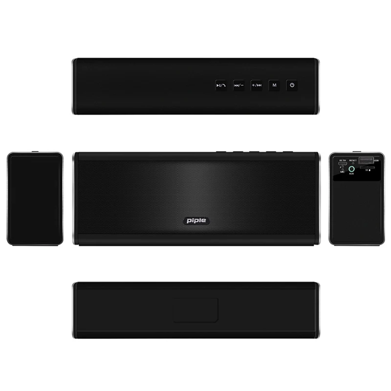 4000 мАч HiFi портативный беспроводной мини Bluetooth динамик 20 Вт супер бас стерео звук