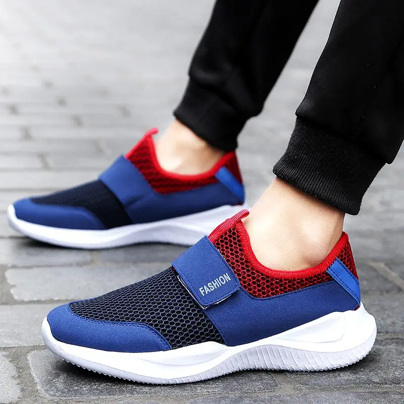 

Summer Slip on Mens Shoes Sport Men Sneakers Running Shoes for Men Sports Shoe Walk Blue Deportivas Hombre Basket Krasovki C-279