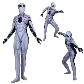 

New Game Marvel’s Spider-man Cosplay Costumes Future Foundation Spiderman Zentai Jumpsuit Catsuit Halloween Carnival Tights