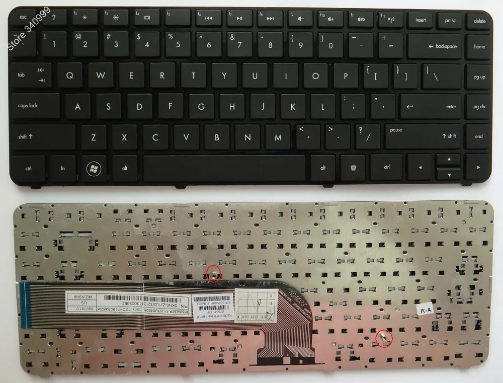 

free shipping new laptop Keyboard for HP ENVY DV4-5000 DV4-5100 DV4-5200 DV4-5300 dv4-5008tx dv4-5020tx dv4-5220 us with Frame