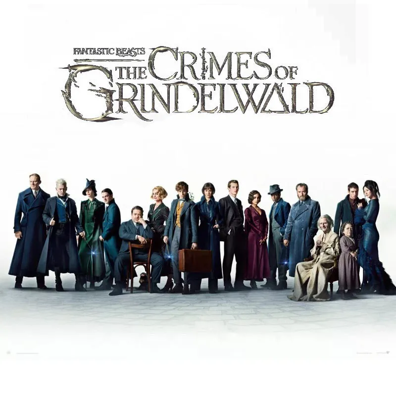 Винтажное ожерелье с фантастическими зверями The Crimes of Grindelwald, Лига крови, Фантастические звери, где их найти, подвеска для косплея