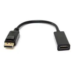 DP Дисплей Порты и разъёмы штекерным HDMI Женский кабель адаптер конвертер