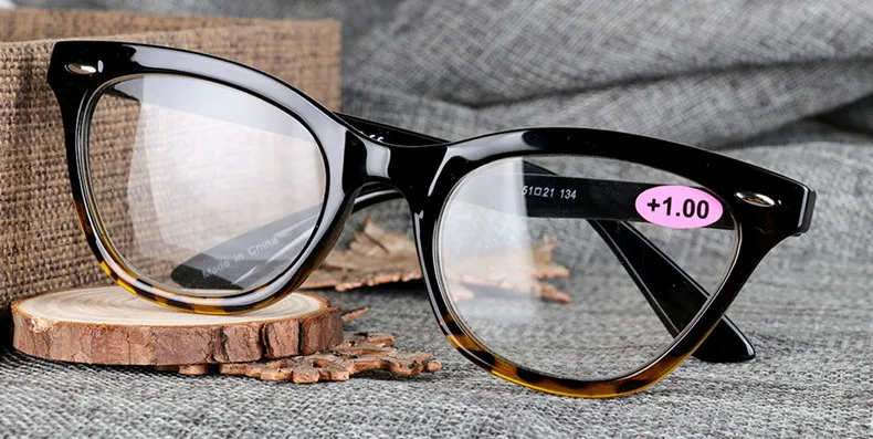 Oulylan очки для чтения Женские винтажные очки кошачий глаз для чтения дальнозоркости пресбиопии диоптрий очки диоптрий+ 1,0 2,0 3,0