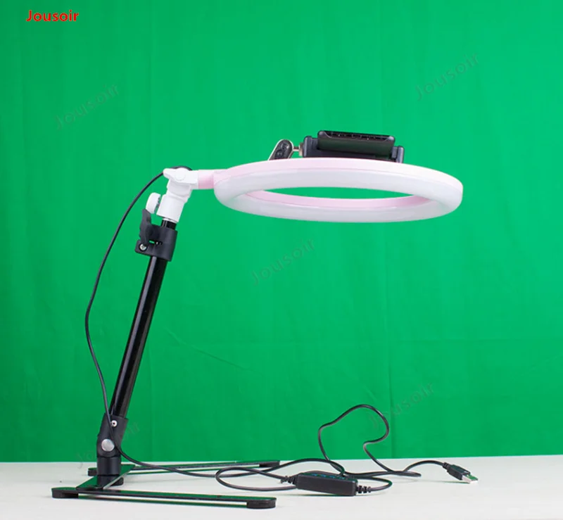  LED Selfie Ring Light Studio Photography Photo Dimming Fill Ring Light with Tripod for Smartphone o - 32969685248