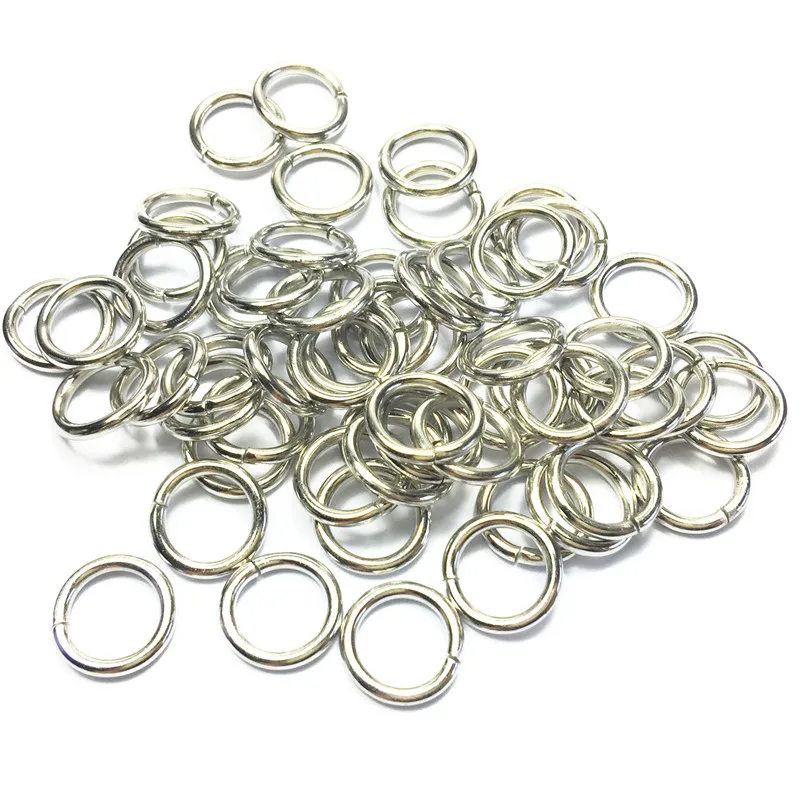 5-15mm silver metal o ring buckle