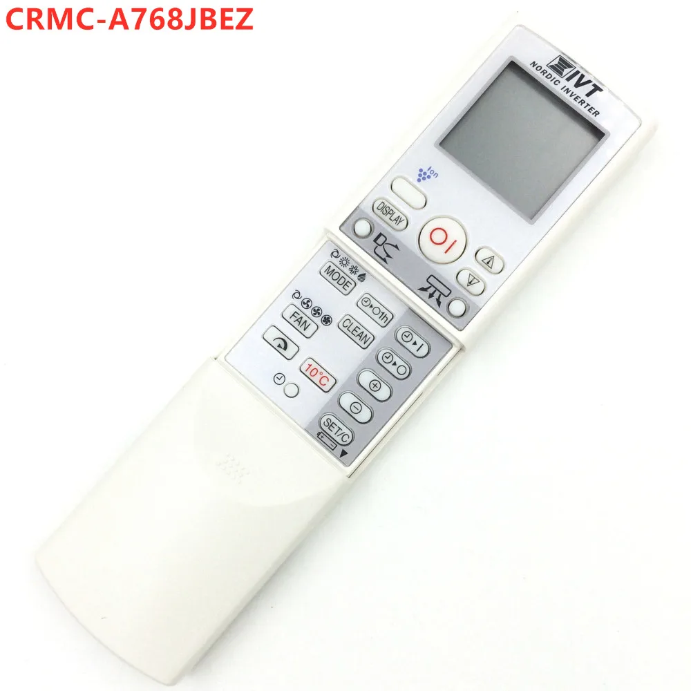 

New Original IVT CRMC-A768JBEZ For SHARP IVT AC AIR CONDITIONER REMOTE CONTROL