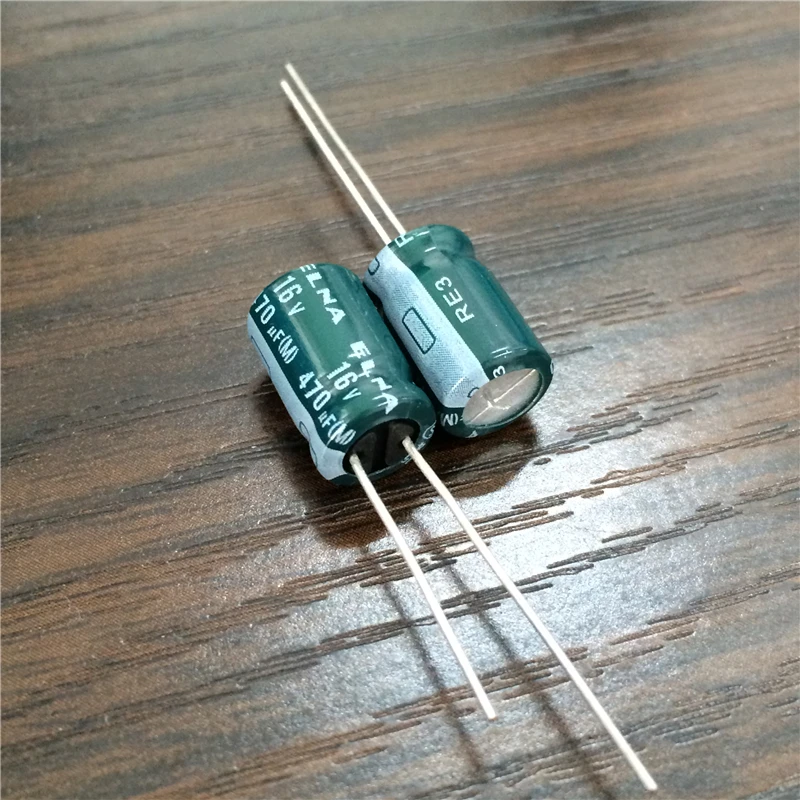 

10pcs 470uF 16V Japan ELNA RE3 Series 8x11.5mm 16V470uF Audio capacitor