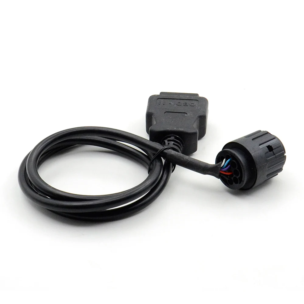 BMW ICOM D 케이블 오토바이 진단 케이블, BMW 10 핀 어댑터, 자동차 진단 도구 obd 16 핀 케이블