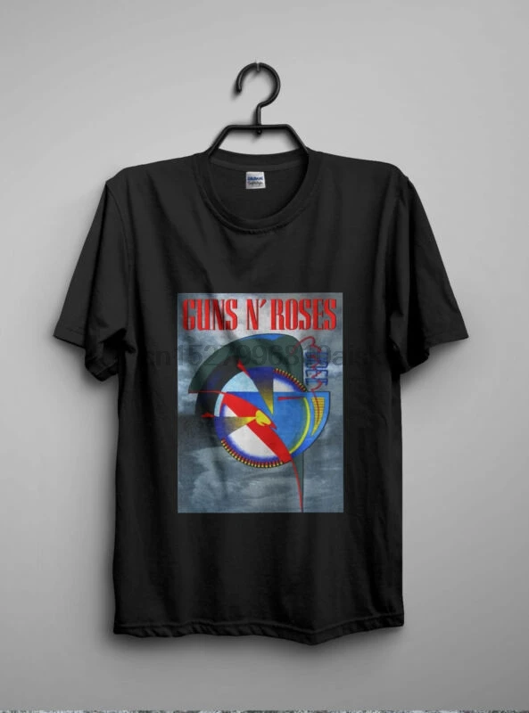 Винтаж GUNS N ROSES Тур концерт Аксель Роуз 1993 футболка Перепечатка S 5XL|Футболки| |