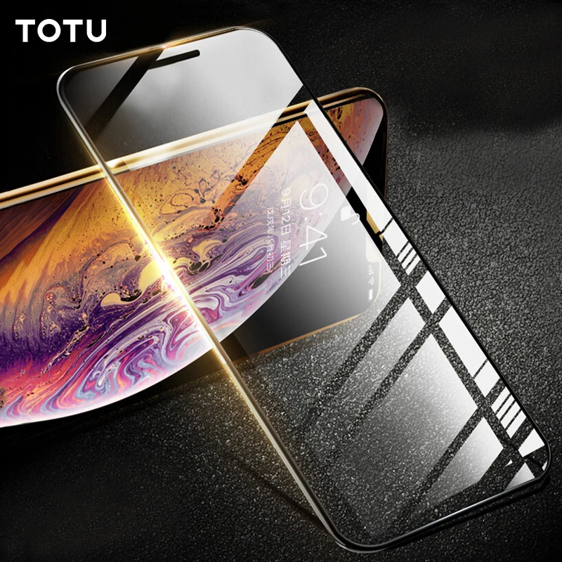 TOTU Защитная пленка для экрана iPhone Xs Max XR 10 H закаленное стекло Xr XS полное покрытие
