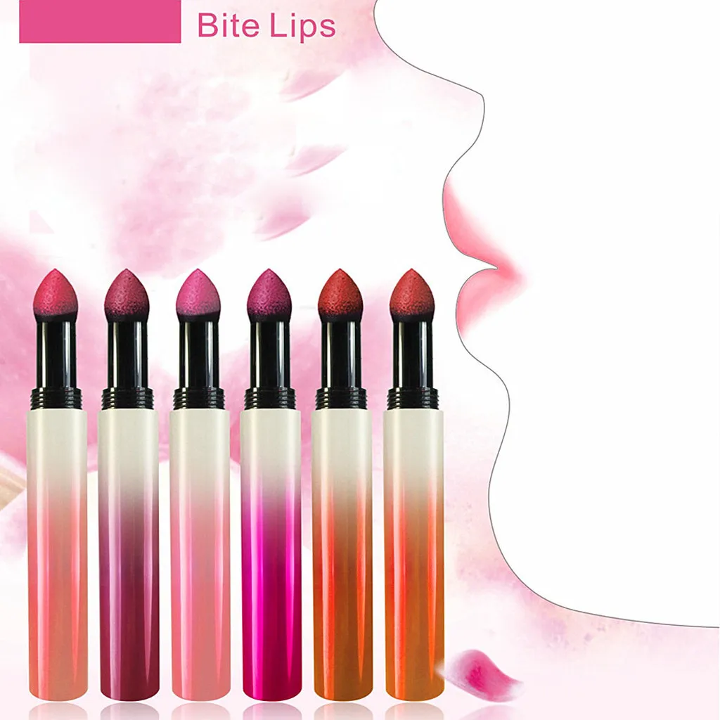 

Moisturizing matte non-stick cup waterproof and durable light color sexy lipstick matte silky bite lipstick maquiagem 50*