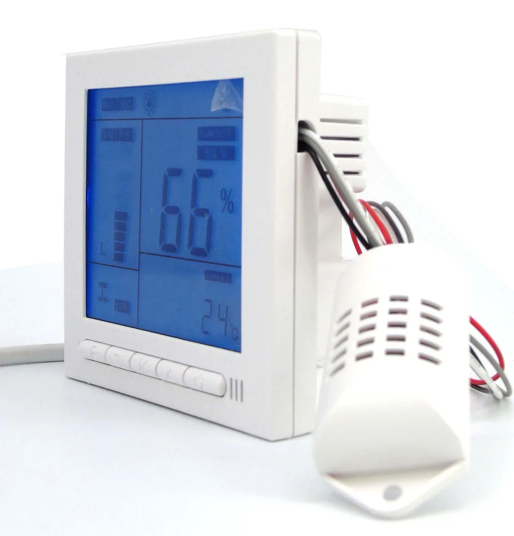 Home textile intelligent temperature and humidity controller with