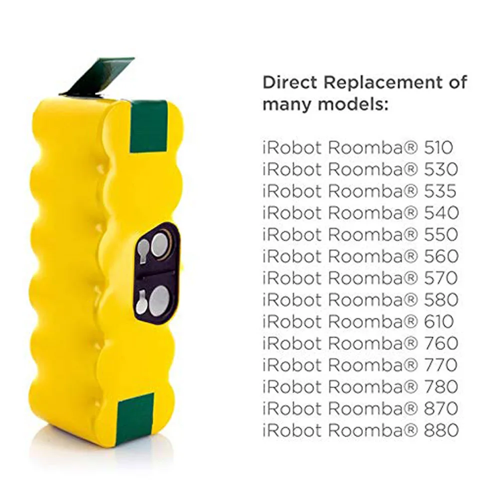 3500 мАч Высокое качество Батарея пакет для iRobot Roomba 560 530 510 562 550 570 500 581 610 770 760 780 790 880 Аккумулятор для робототехники