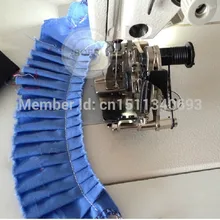 G900E плоские гофрированные четыре иглы складные 8 складные складки для промышленной швейной машины