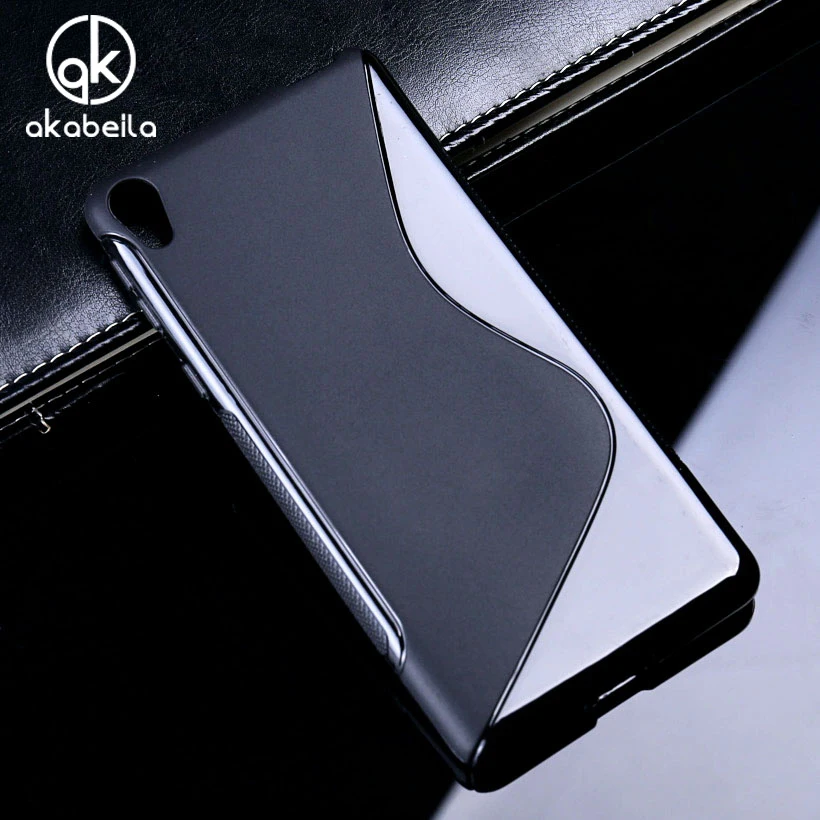 

AKABEILA S Line Soft TPU Phone Case For Sony Xperia E5 F3311 F3313 Bag Cover Silicone Housing Shell For Sony Xperia E5 Cases
