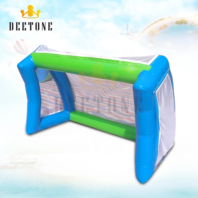 1.0m High Funny Mini Inflatable Football Gate Inflatable Soccer Goal For Bubble Football Game