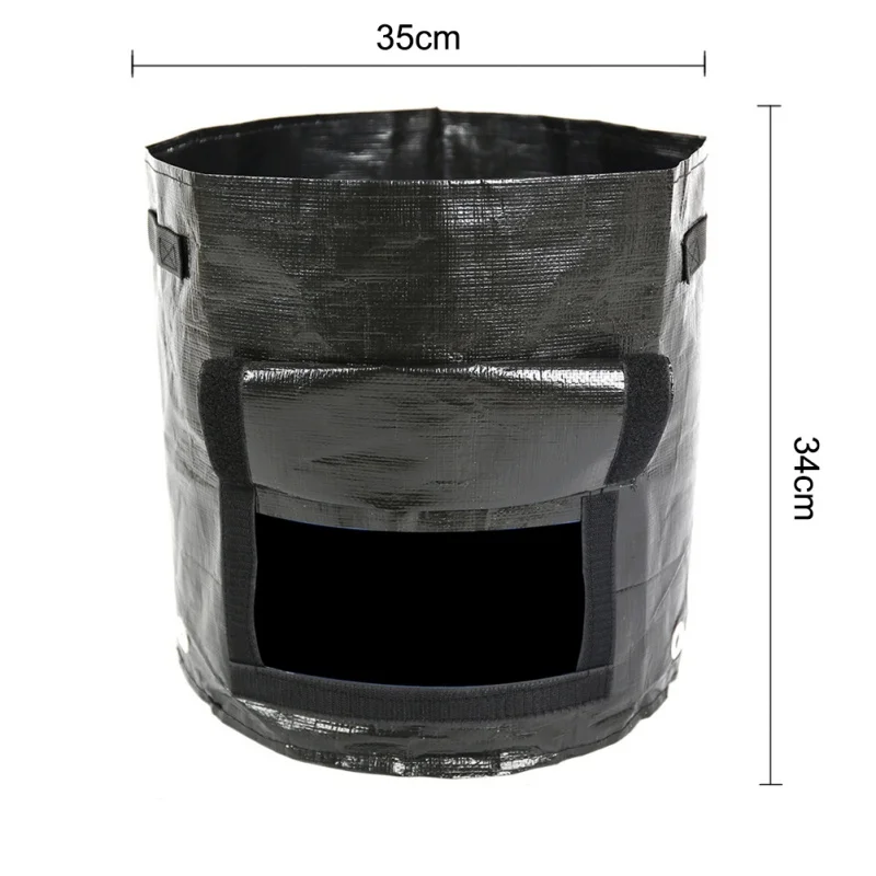 Овощное растение посадки контейнер мешок утолщаются Садовые принадлежности для сада выращивать мешок DIY картофель, лук выращивание мешок PE помидор