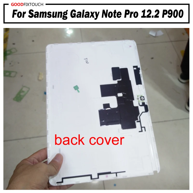 Для samsung Galaxy Note Pro 12,2 P900 P905 T900 lcd передняя рамка средняя пластина корпуса с задней крышкой запасные части