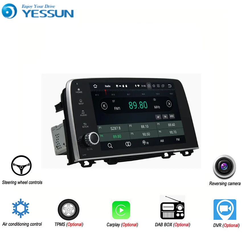 Clearance YESSUN Android 8.0 4G RAM For Honda CR-V 2017~2018 Car Navigation GPS Multimedia Player mirror link Radio Touch Screen 1