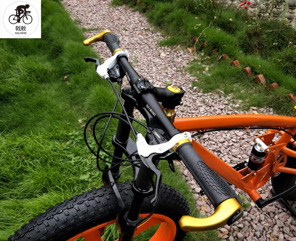 Excellent Kalosse 24 speed  Fat/Snow  bike 3X8S  Soft-tail  steel frame  Beach bicycle   26*4.0 tires  mountain bike  M310  Groupset 11