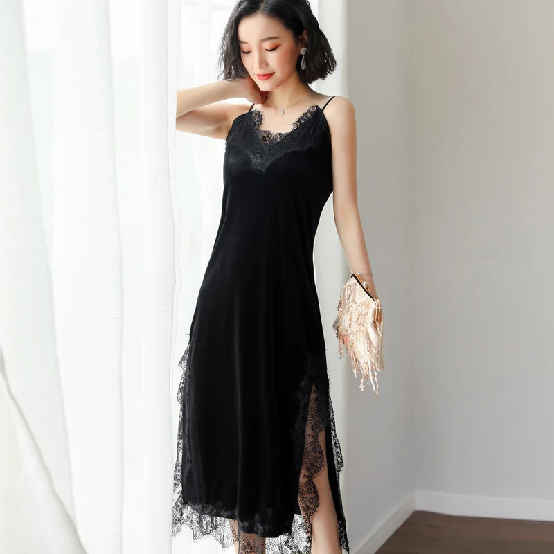 spaghetti strap night gown