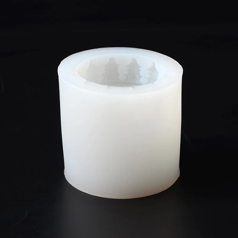 Силиконовые свечи цилиндр формы мыло ручной работы плесень Ремесло Смолы глины украшение инструмент